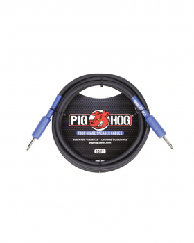 Pig Hog Speaker Cable 14 Gauge Wire 1/4 to 1/4 5 ft.